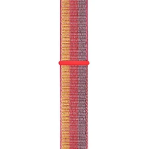 Garmin 245 - 245 Music Için Dokuma Kordon Kırmızı Çizgili