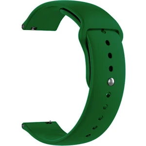 Amazfit Gts 2 Mini Için Silikon Kordon Kayış Çam Yeşili