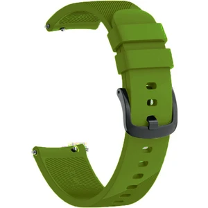 Garmin 245-245 Music Için Silikon Kordon Yeşil