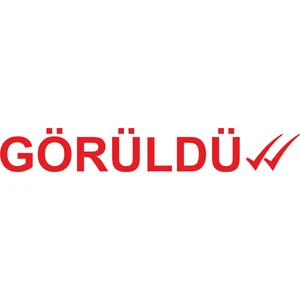 Quart Aksesuar Görüldü Oto Cam Sticker Araba Sticker