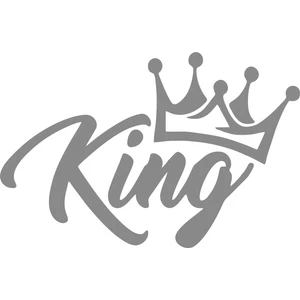 Quart Aksesuar Kral Tacı King Oto Sticker Araba Cam Sticker