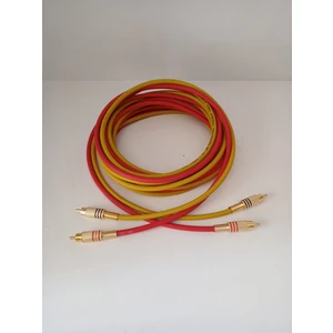 YSN Sounds Amfi Rca Kablosu 5 Metre %100 Bakır Çok Renkli Rca Ses Aktarım Kablosu El Yapımı 5 Metre