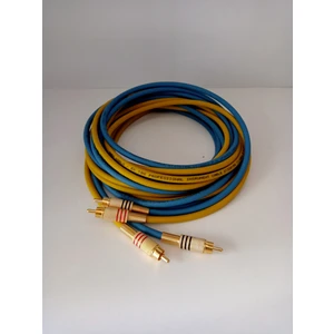 YSN Sounds Amfi Rca Kablosu 5 Metre %100 Bakır Çok Renkli Rca Ses Aktarım Kablosu El Yapımı 5 Metre