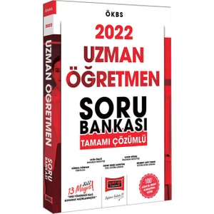 Yargı Yayınevi 2022 ÖKBS Uzman Öğretmen Tamamı Çözümlü Soru Bankası