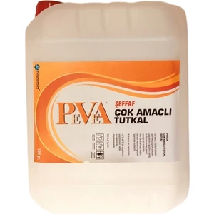 PEVEA  Çok Amaçlı Şeffaf Tutkal  5 Kg (Damlalık Hediyeli)