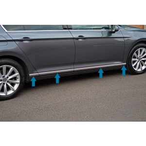 My Tuning Vw Passat B8 2015 Üzeri Krom Yan Kapı Çıtası 8 Parça Paslanmaz Çelik