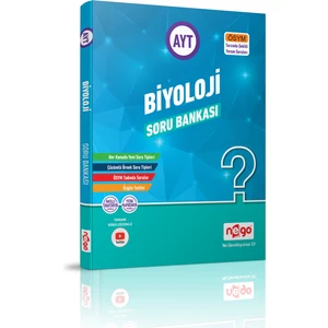 Nego Yayınları Nego AYT Biyoloji Soru Bankası