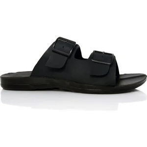 12972 Tokalı Siyah Erkek Terlik Ev Terliği