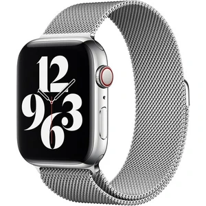 Cool Cold Apple Watch Manyetik Döngü 9/8/7/6/se/5/4/3/2/1 38MM 40MM 41MM Seri 10-42mm Paslanmaz Çelik Mıknatıslı Kordon
