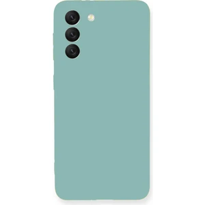 Caseart Samsung Galaxy S21 Fe Kapak Içi Kadife Kamera Korumalı Lansman Silikon Kılıf - Turkuaz