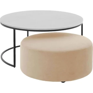 T&H Twin Orta Sehpa Beyaz