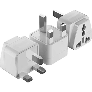 Ingiltere, Hong Kong, Irlanda, Kıbrıs Seyahat Fişi Adaptörü Tip G Plug Adapter Üniversal 3 Pinli Fiş