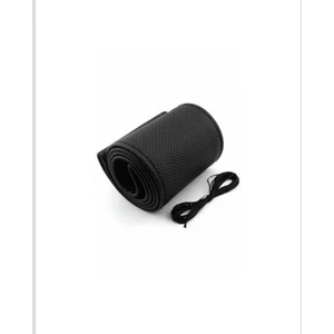 Gürler Oto Kılıf ve Aksesuar Fiat Doblo (2015-2021) Dikme Direksiyon Kılıfı Noktalı SIYAH-11CM