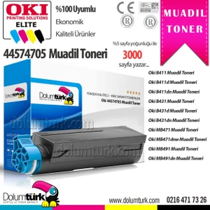 Oki MB491 Muadil Toner