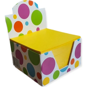 Renkli Küp Not Kağıdı 8 x 8 cm 500'lü