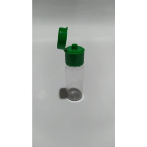 8 Ml Yeşil Fliptop (Açmalı) Kapaklı Likit Dezenfektan Kolonya Pet  Şişesi (25 Adet)