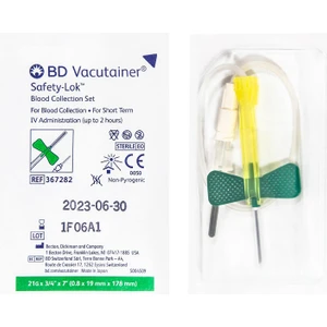 Bd Kelebek Set Yeşil Vacutainer Blood Collection Set 21g 50 Adet