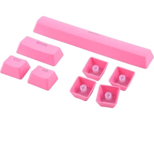 SPELT 104 Tuş Universal Renkli Mekanik Klavye Tuş Takımı Kapağı Keycap Pembe İngilizce Dizilimli