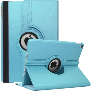 Apple iPad 10.2" 9. Nesil / 8. Nesil / 7. Nesil Uyumlu 360° Dönen Standlı Kılıf + Nano Cam Ekran Koruyucu