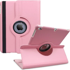 Apple iPad 10.2" 9. Nesil / 8. Nesil / 7. Nesil Uyumlu 360° Dönen Standlı Kılıf + Nano Cam Ekran Koruyucu