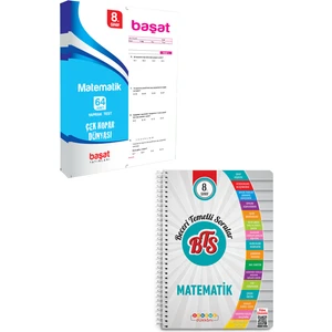 Başat Yayınları 8. Sınıf Matematik Çek Kopar Yaprak Test - Beceri Temelli Sorular