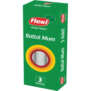 Flexi Battal Mum 3'lü