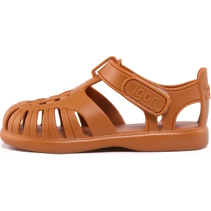 S10271 Tobby Solid Çocuk Karamel Sandalet