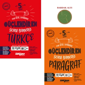 Ankara Yayıncılık 5.Sınıf  Güçlendiren Soru Bankası Türkçe-Paragraf Set 2 Kitap