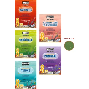 Okyanus Yayınları LGS 8. Sınıf Master Soru Bankası Full Set 5 Kitap