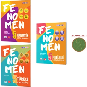 Fenomen Yayıncılık Fenomen Yayınları 5. Sınıf Mat-Fen-Türk Set 3 Kitap
