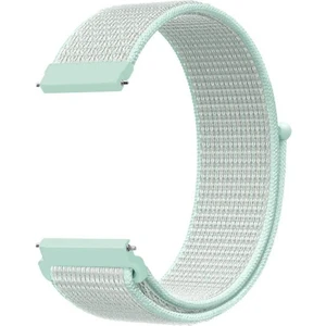 Amazfit Gtr 47 mm Için Dokuma Kordon Teal Tint