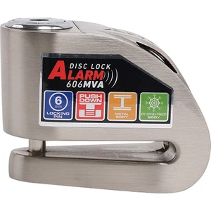 606MVA 120db Alarmlı Disk Kilidi 6mm