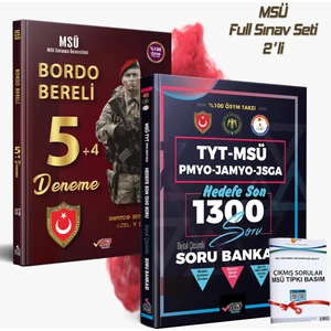 Liyakat Yayınları MSÜ 2’li -MSÜ Soru Bankası-MSÜ 10’lu Deneme
