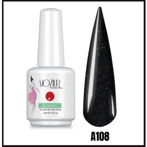 Mozıur Uv LED Kalıcı Oje 15 ml Simli Seri