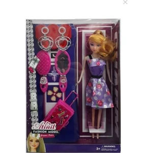 Bvm Oyuncak Kembay Oyuncak Atinil Fashıon Model Aksesuarlı Bebek