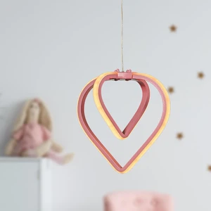 Sevinç Tekli Avize Pembe