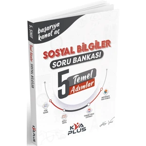 KVA Yayınları Kva 5. Sınıf Sosyal Bilgiler Temel Adımlar Soru Bankası 2023