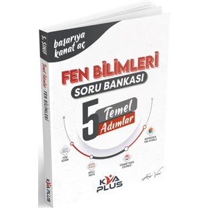 KVA Yayınları Kva 5. Sınıf Fen Bilimleri Temel Adımlar Soru Bankası 2023