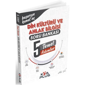 KVA Yayınları Kva 5. Sınıf Din Kültürü Temel Adımlar Soru Bankası 2023
