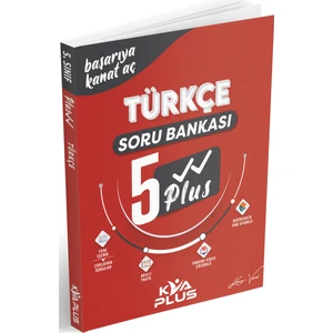 KVA Yayınları Kva 5. Sınıf Türkçe Plus Serisi Soru Bankası 2023
