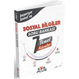 KVA Yayınları Kva 7. Sınıf Sosyal Bilgiler Temel Adımlar Soru Bankası