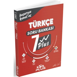 KVA Yayınları Kva 7. Sınıf Türkçe Plus Serisi Soru Bankası
