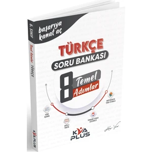 KVA Yayınları Kva 8. Sınıf Türkçe Temel Adımlar Soru Bankası