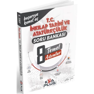 KVA Yayınları Kva 8. Sınıf Inkılap Tarihi Temel Adımlar Soru Bankası