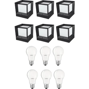Full Reyon 6 Adet Gün Işığı Set Üstü Kare Küp Bahçe Aydınlatma Armatürü