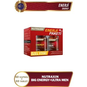 Erkeklere Özel Enerji Paketi Ultra Men + Big Energy