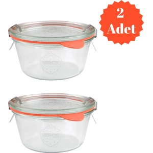 290 ml Kısa Cam Kavanoz Seti(2 Adet)