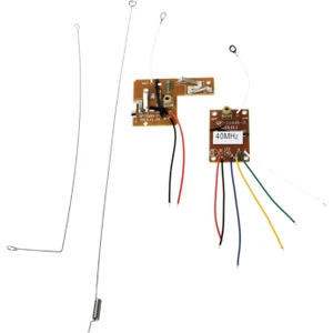 4CH 47MHz Uzaktan Verici Ve Alıcı Modülü Anten İle RC Araba Robot İçin