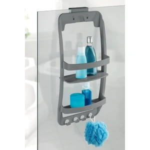Plastik Banyo Rafı Antrasit