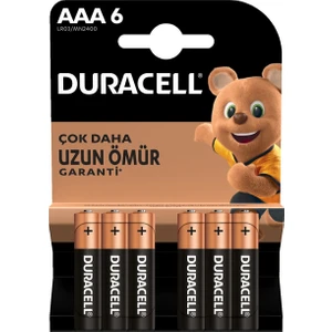 6'lı Aaa Ince Kalem Pil